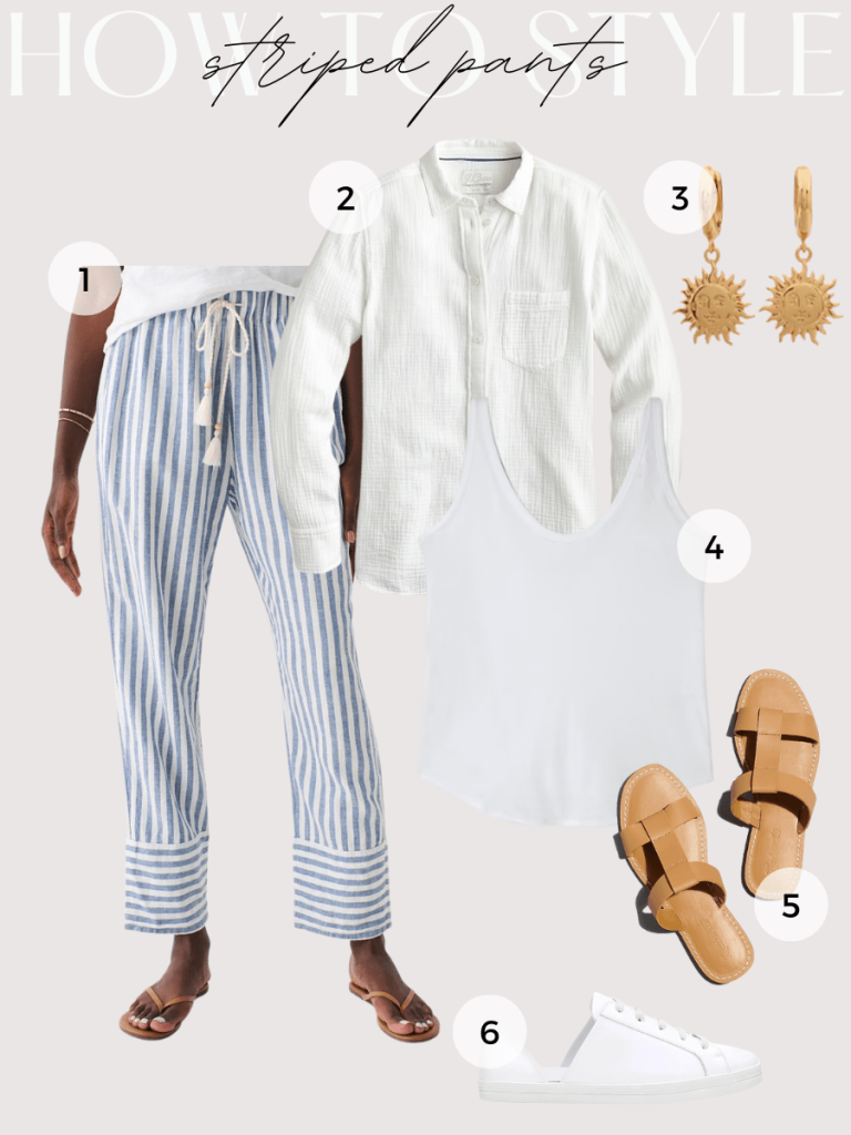 PAPERBAG PANTS AND CAMI WITH A BUTTON-UP