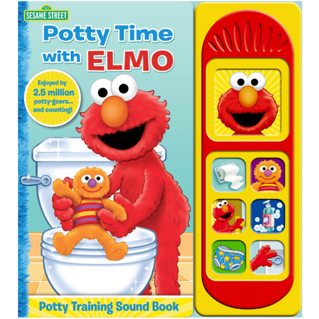 "Potty time with Elmo" 