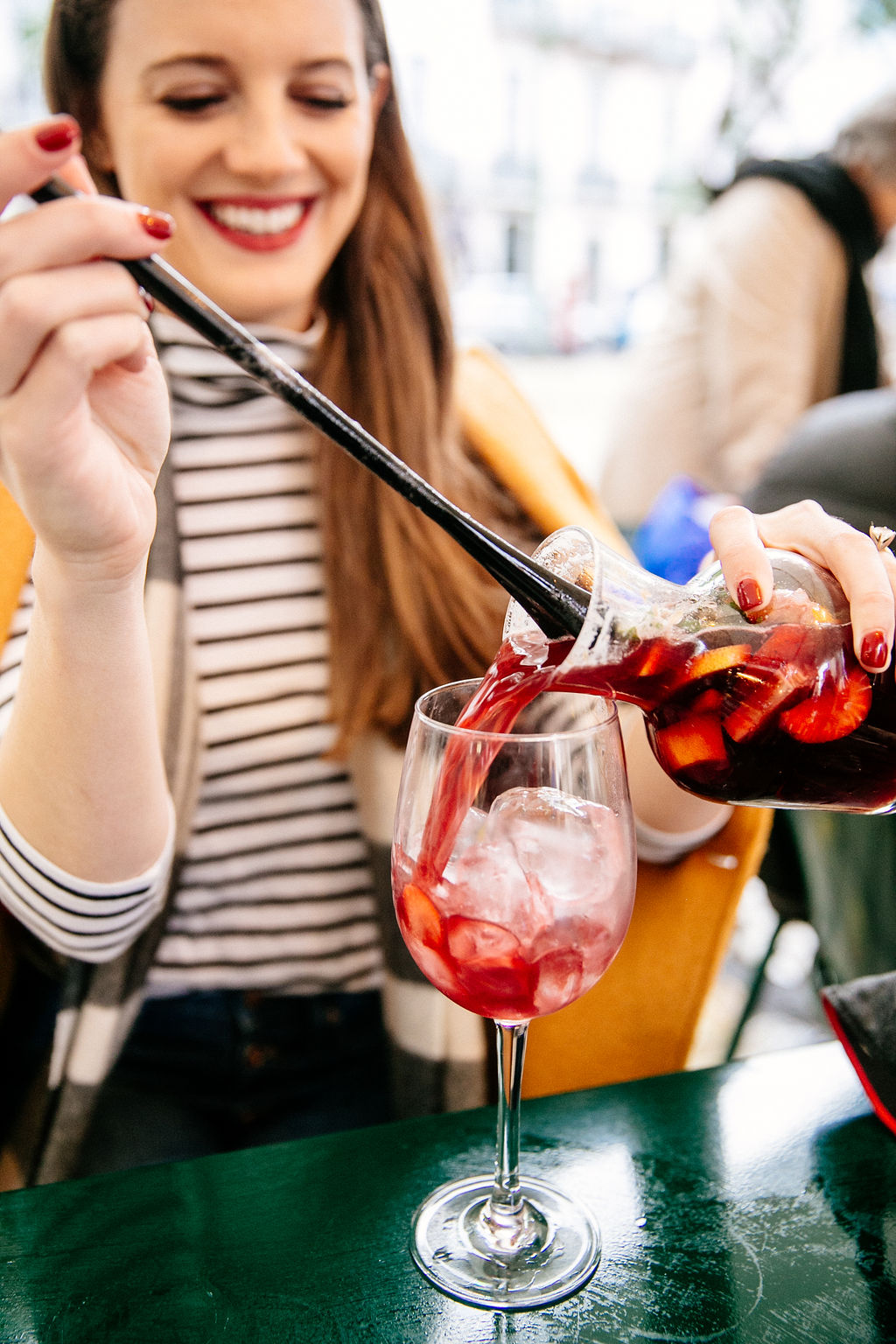 Al Fresco Sangria at Quiosque do Carmo