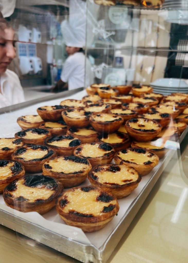 stack of Pasteis de Nata