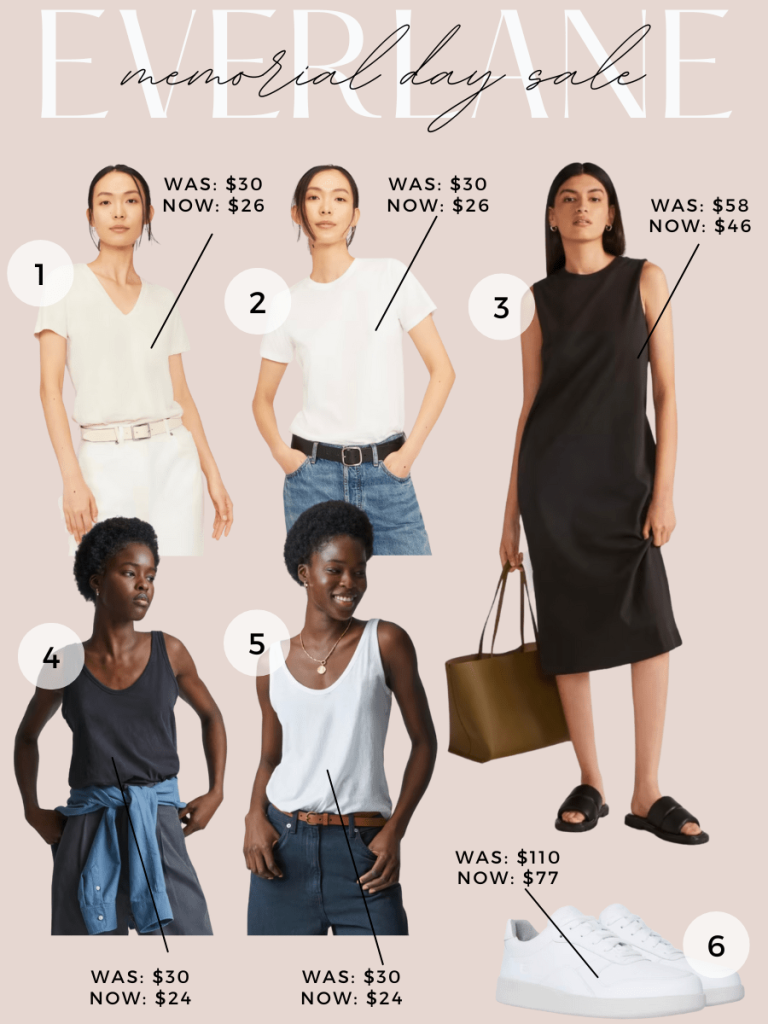 Everlane Memorial Day sale favorites