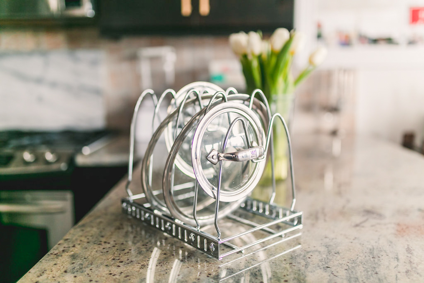 pot and lid rack organization