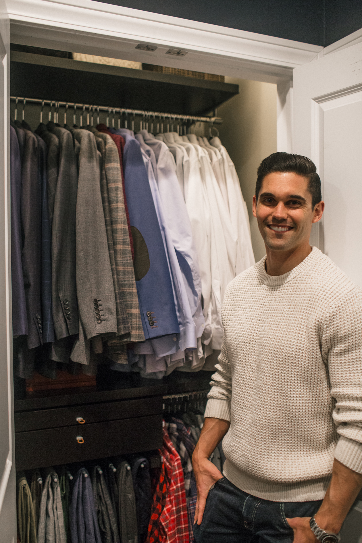 Neal's Office Closet Makeover