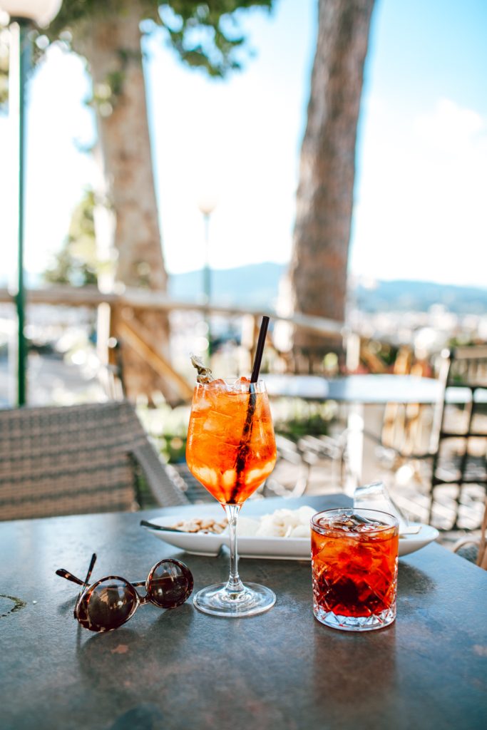 Apertivo from Piazza Michelangelo | Florence Italy guide