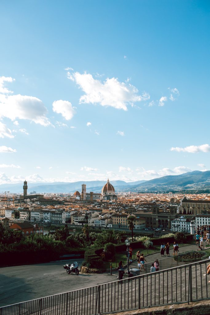 Piazza Michelangelo views