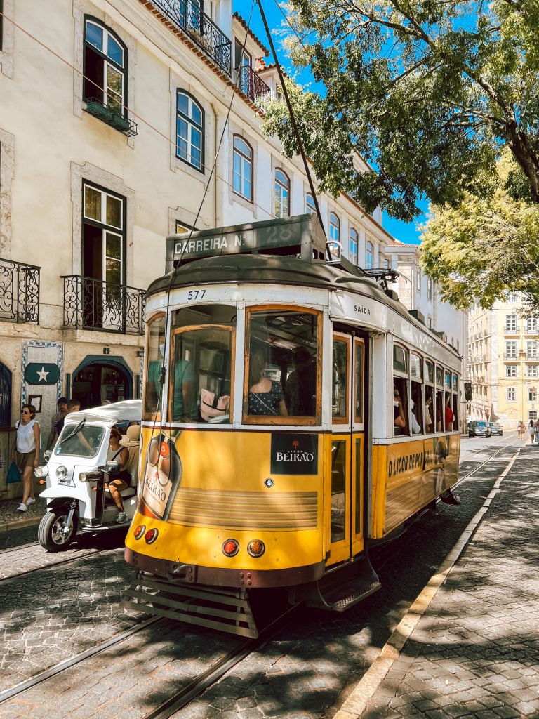 Tram Lisbon Portugal Guide