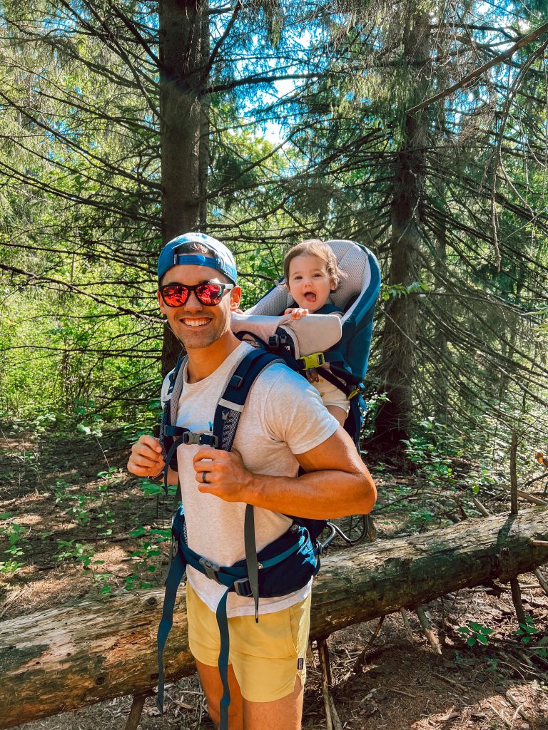 dad and daughter camping trip