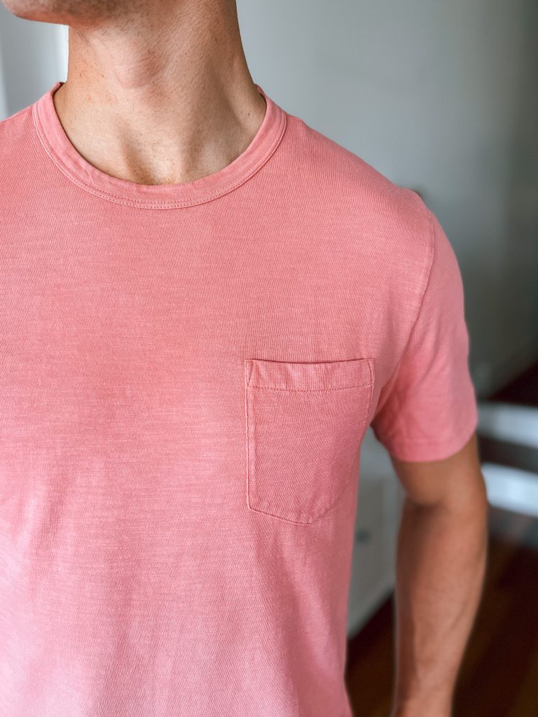 Faherty Sunwashed Pocket tee