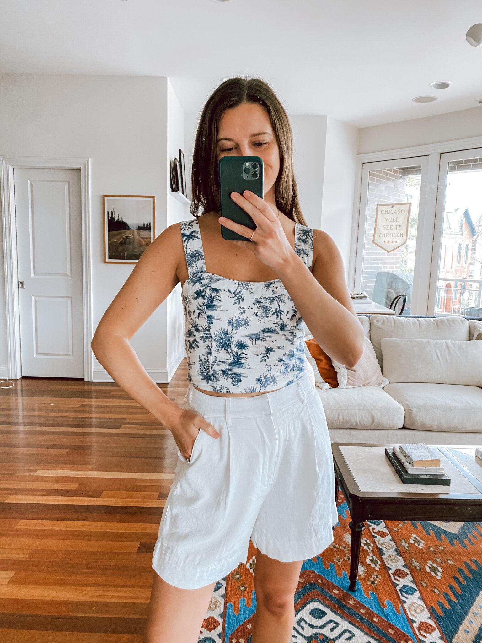 Summer date night shorts outfits