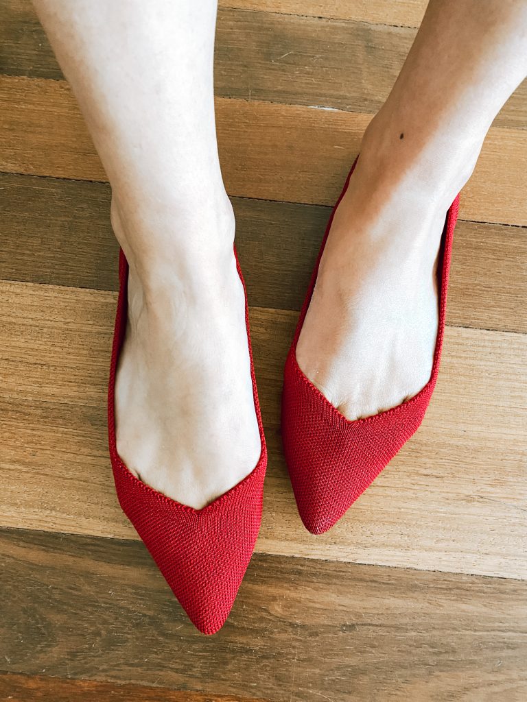 Rothy's pointed flats