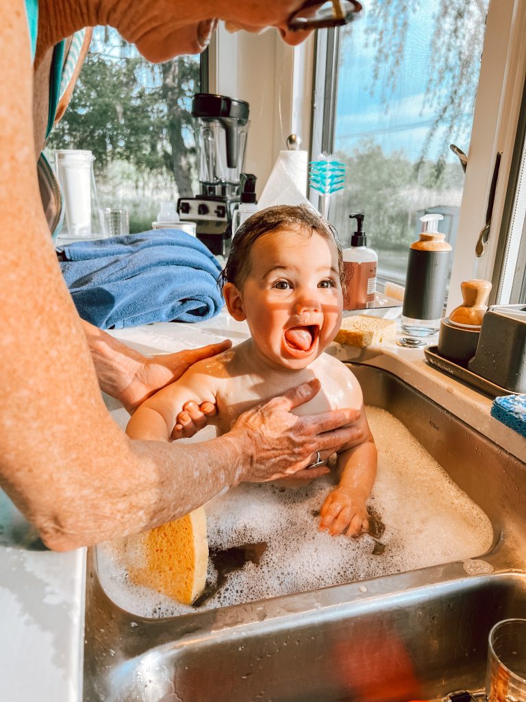 baby sink bath