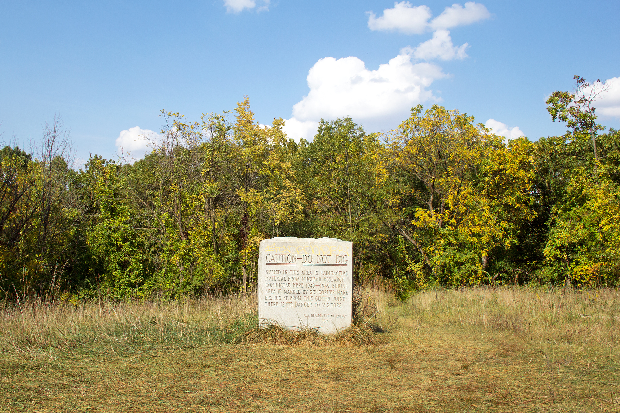 Hike to a Buried Nuclear Reactor in Forest Preserve