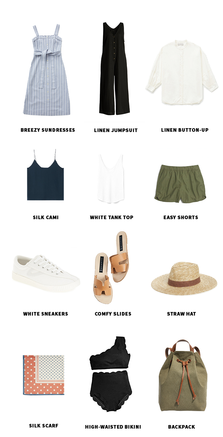 barcelona packing list