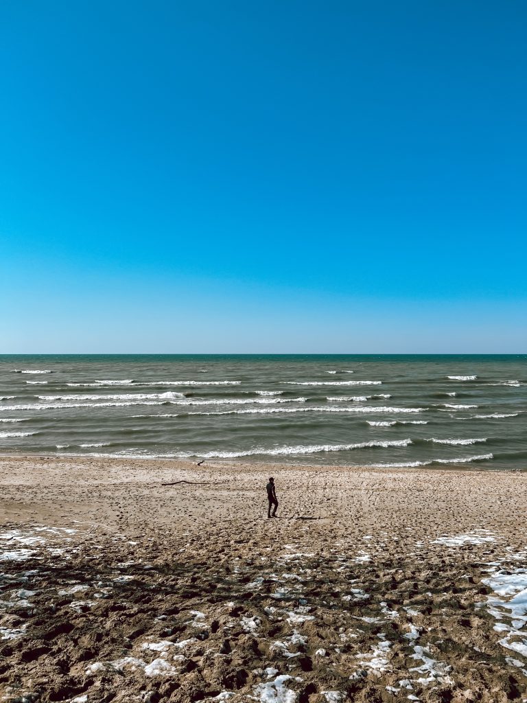 beach in Michigan