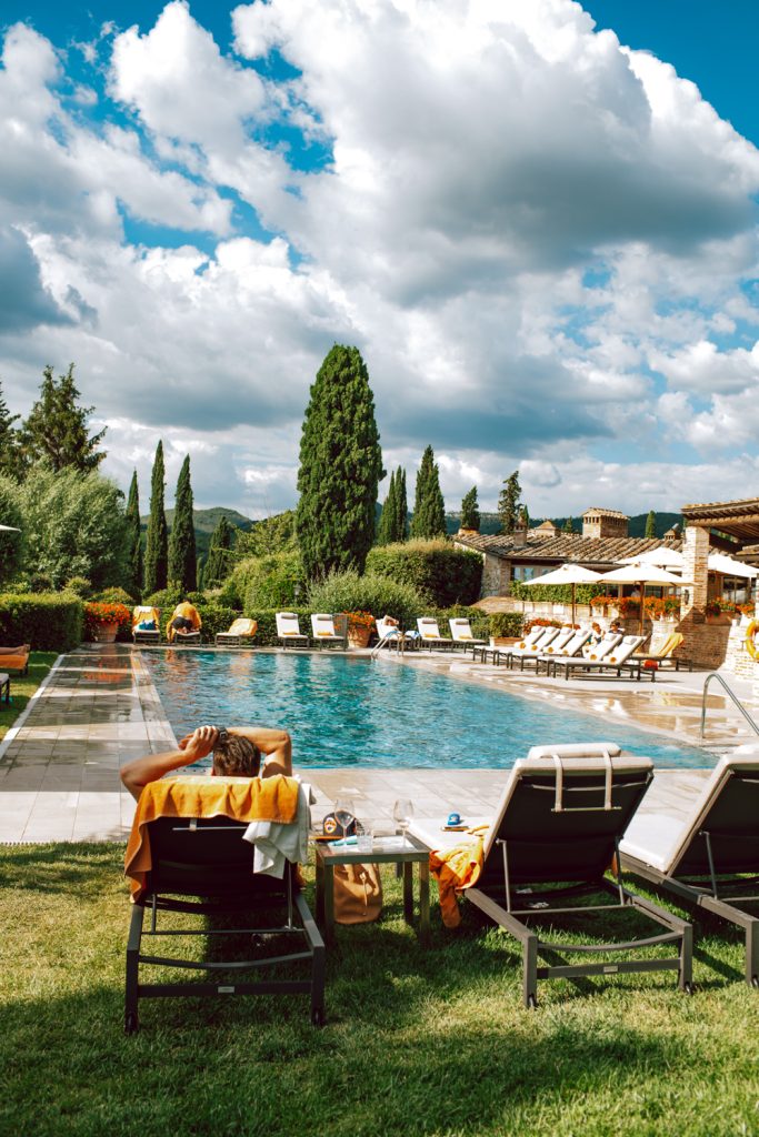 swimming pool in Borgo San Felice