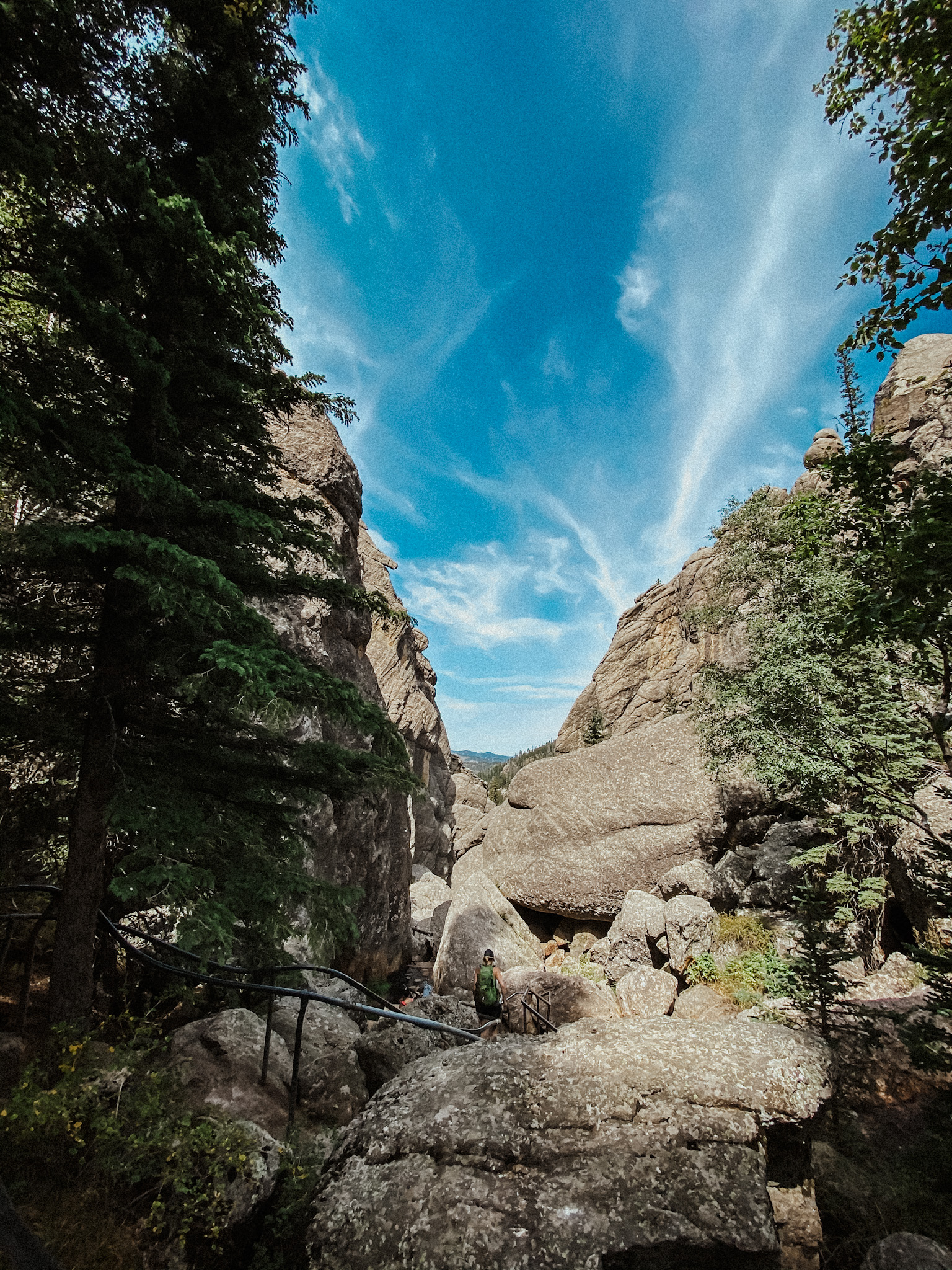 Sunday Gulch trail at Sylvan Lake