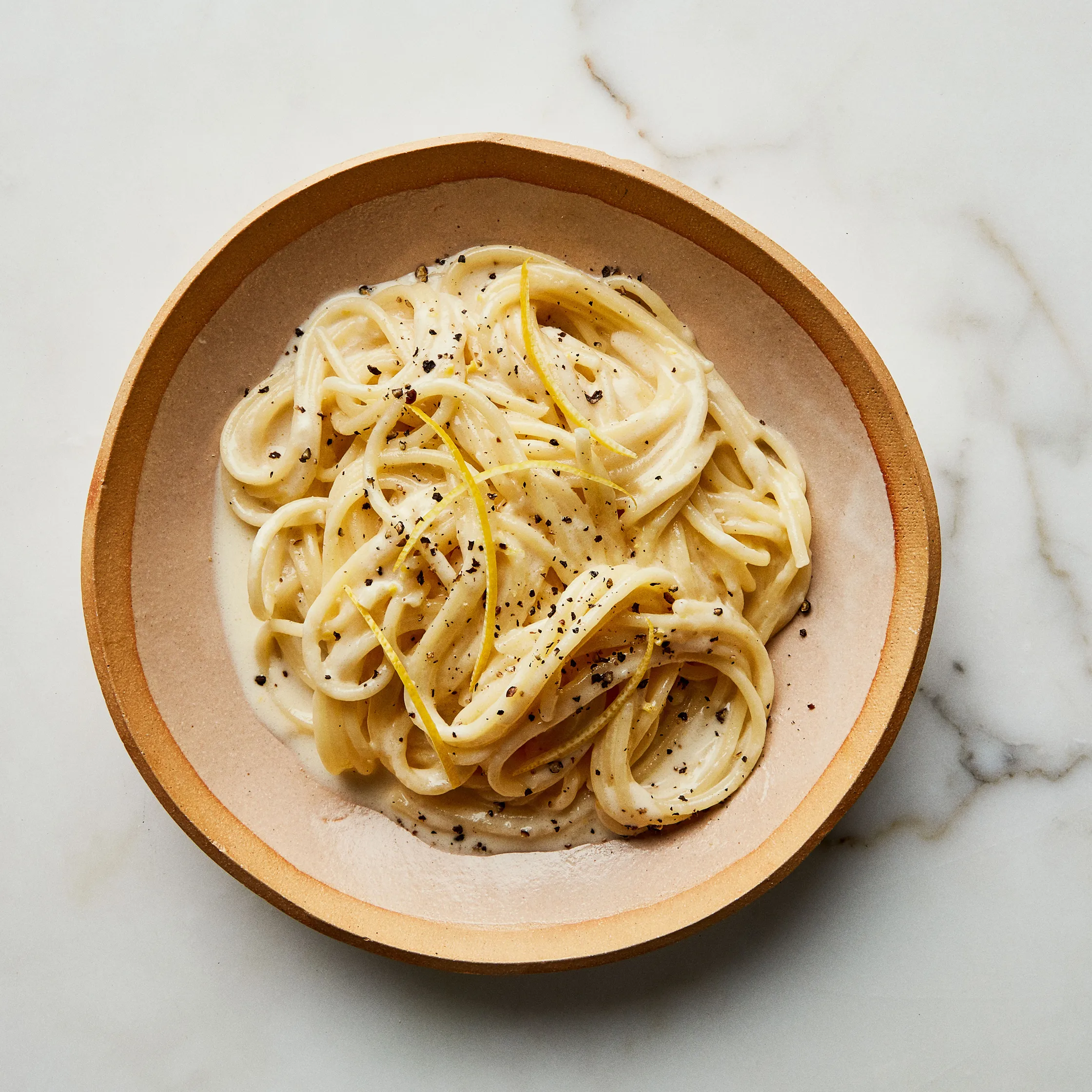 Pasta Al Limone via Bon Appetit