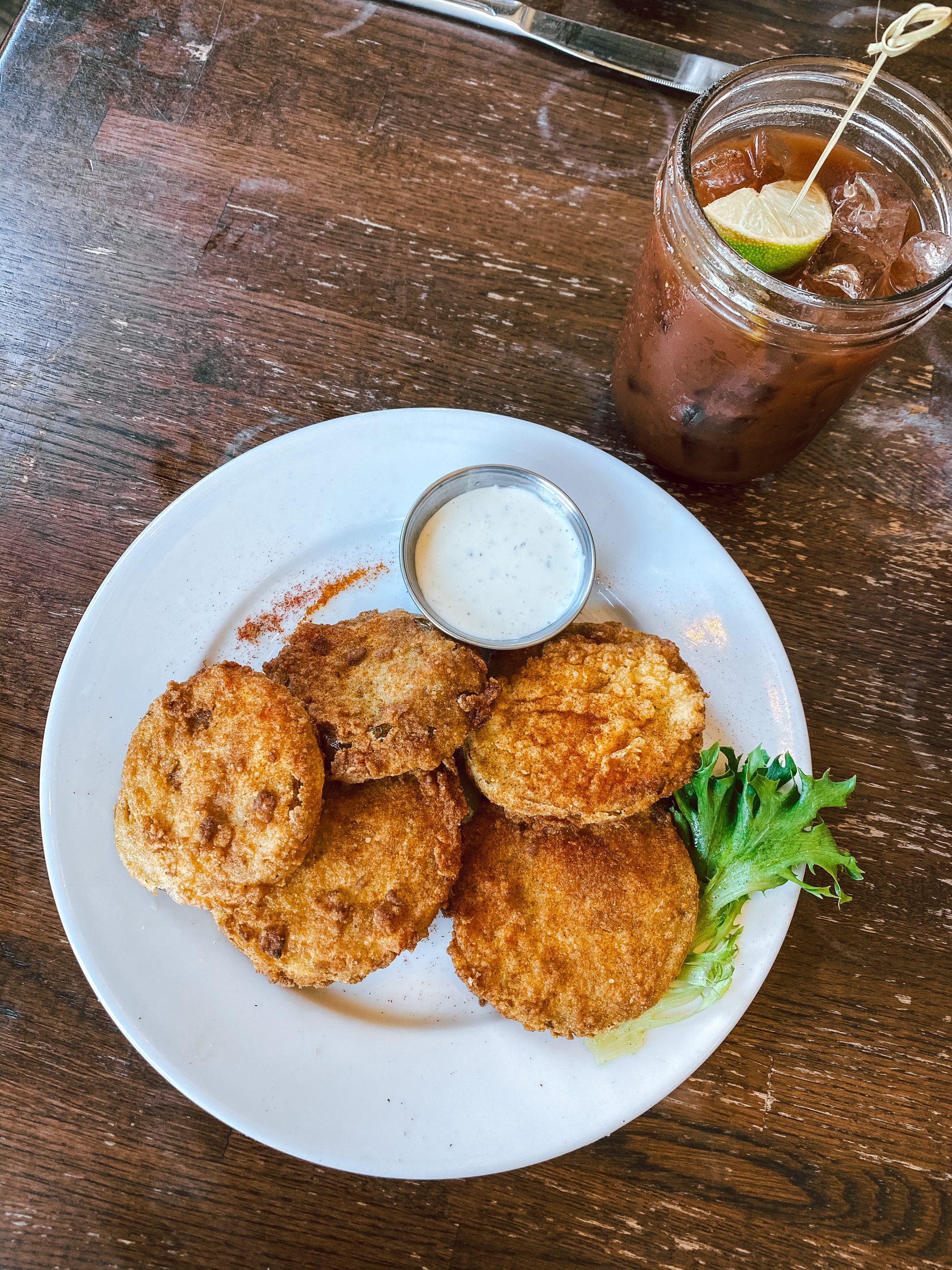 Fried green tomatoes | Weekend in Charleston Guide